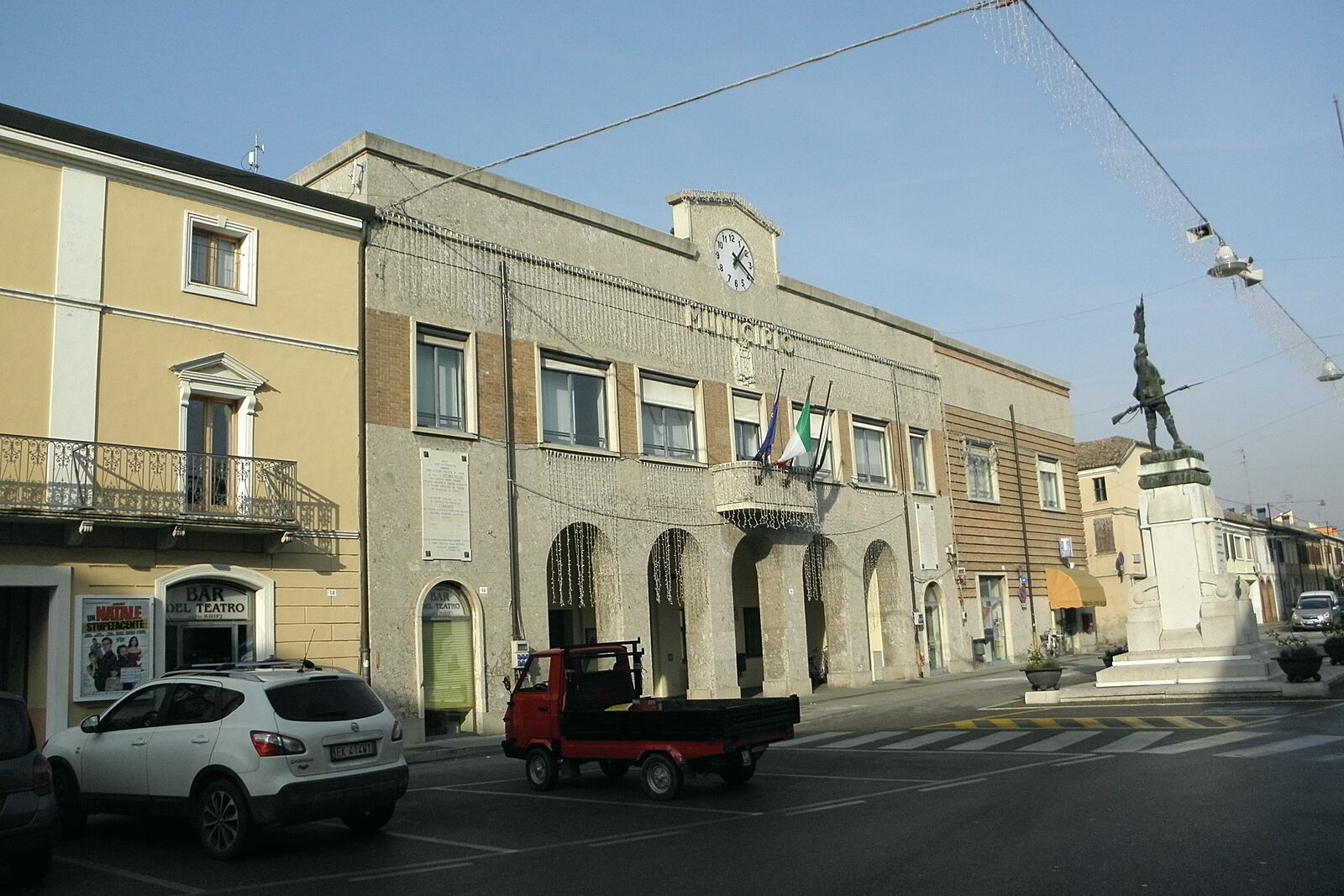 La palazzina municipale di Codigoro